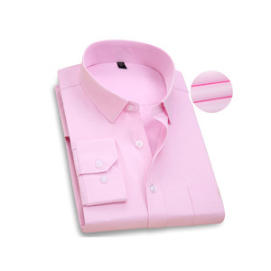 Camisa Elegante de Manga Larga para Hombre con Botones, Tejido Cómodo y Estilo Formal Clásico para Bodas - Product Image 6
