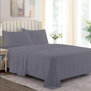 Drap de lit imperméable de haute qualité personnalisé, couleur unie, 200*230 cm - Product Image 3