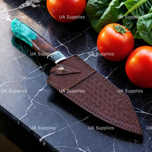 Couteau de chef en cuivre Damas, forgé à la main, couteau de cuisine professionnel, couteau de cuisson haut de gamme, manche personnalisé, OEM ODM, vente en gros - Product Image 6