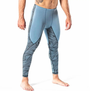 DANZILO INTERNATIONAL Nouveau design de leggings de sport pour hommes, collants de course pleine longueur en Spandex/Nylon, séchage rapide, respirants et élastiques - Product Image 6