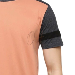 T-shirt personnalisé pour homme en coton à manches courtes, haute qualité, tie-dye, color block, raglan, respirant, décontracté, mode estivale, coupe oversize - Product Image 6