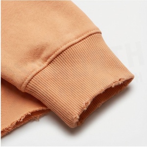 Haut décontracté pour femme, coupe courte, en molleton de coton, avec impression en relief, col rond, style activewear, vêtement de mode - Product Image 6