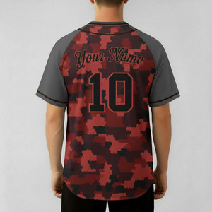 เสื้อเบสบอลแบบกำหนดเองรุ่นล่าสุด MOQ ต่ำ ระบายอากาศได้ดี สไตล์สั่งทำได้ ขายส่งเสื้อผ้ากีฬา เสื้อเบสบอลสำหรับผู้ใหญ่ - Product Image 2