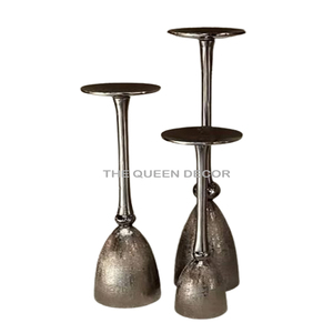 Support de bougie tendance en aluminium au design unique, finition dorée antique, pot à bougie unique, best-seller - Product Image 5