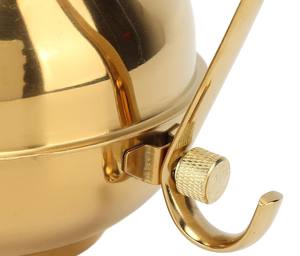 Tetera Árabe de Latón Antigua Hecha a Mano para Coleccionistas y Ceremonias Culturales, Atractiva para Importadores y Distribuidores - Product Image 6