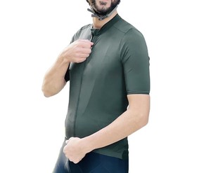 Camiseta de Ciclismo de Manga Corta para Hombre 2026, Precio de Fábrica RTS, Transpirable, de Secado Rápido, Resistente al Viento, Anti-UV, Spandex/Poliéster - Product Image 1