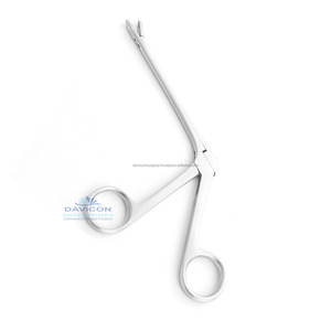 SURGICAL STAINLESS STEEL WILDE ETHMOID EXENTERATION FORCEPS 5.5MMX11MM JAWS, 4 1/2IN - Product Image 3