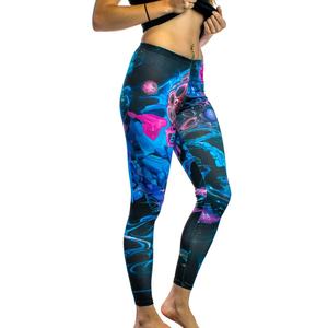 เลกกิ้งผ้าสแปนเด็กซ์เอวกลางระบายอากาศได้ดีสไตล์ลายเสือดาวหวานตามสั่ง - Product Image 3