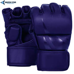 Gants de MMA en cuir de haute qualité, avec poignées, fermeture auto-agrippante, support de poignet, personnalisables, pour adultes, boxe, arts martiaux - Product Image 6