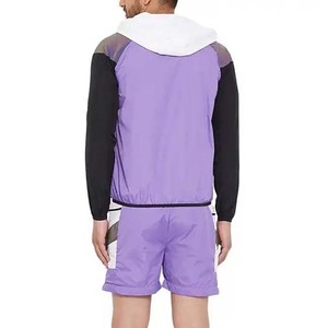 2026 Custom Puff Print Logo Women Two Piece Hoodie <b>Set</b> Cut <b>Sew</b> Cotton Joggers Sun Faded Cropped Hoodie and Short <b>Set</b> - Product Image 5