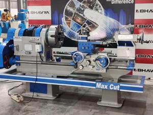 High Precision 7 Feet <b>Lathe</b> Machine 52mm Spindle Bore Haryana Manufacturer Metal Turning <b>Tool</b> Room Equipment for OEM Workshop - Product Image 2