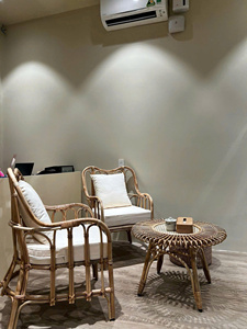 ชุดเฟอร์นิเจอร์หวายสวยงามสำหรับใช้ในห้องนั่งเล่น ใช้เป็นเก้าอี้พักผ่อน เก้าอี้อ่านหนังสือ หรือเก้าอี้สนาม - Product Image 3