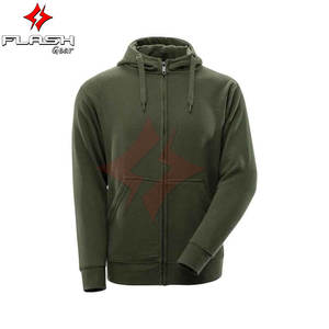 Customizable CE Armored Motorcycle <b>Hoodie</b> Durable Soft Fleece Fabric OEM ODM Custom Design Winter <b>Bikers</b> Protective FLASH GEAR - Product Image 5