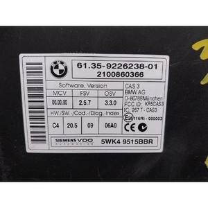 ECU และโมดูลคอมพิวเตอร์มือสองสำหรับรถยนต์ซีรีส์ 3 รุ่น 9226238 - Product Image 4