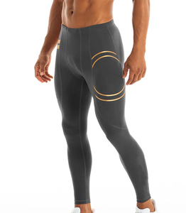 Pantalon de compression pour homme à prix de gros, séchage rapide, pour entraînement sportif et course à pied, sans poche, coupe ajustée, Legging, Pantalon pour homme - Product Image 4