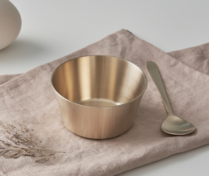 NOBBAN Ciotola per Bingsu in Bronzo Coreano Fatta a Mano - Product Image 1