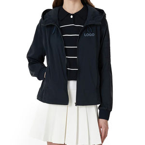 Chaqueta Cortavientos Transpirable de Alta Calidad para Mujer, con Capucha Ajustable, Resistente al Viento, Informal, Prenda Exterior Premium - Product Image 4