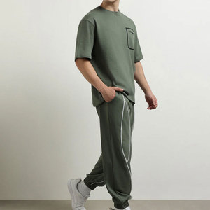 Men's <b>Tie</b> <b>Dye</b> Hooded Tracksuit <b>Set</b> Full Sleeve Sweatshirt Pants Casual Autumn Wear Breathable Regular Fit - Product Image 2
