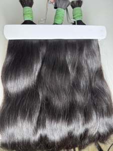 Vente en gros de cheveux en vrac cheveux bouclés naturels, vendeur de cheveux AZURA alignés sur les cuticules brutes - Product Image 3