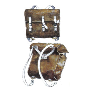 Mochila Napoleónica Ligera con Tela Resistente, Correa de Hombro Ajustable y Diseño de Almacenamiento Práctico - Product Image 1