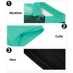 Polo de golf rayé pour homme – Vêtement de sport classique pour tournoi ou usage décontracté – Vente en gros - Product Image 5