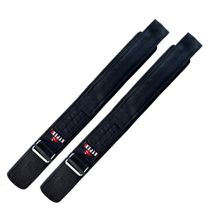 Custom Logo <b>Nylon</b> Powerlifting Belt Self-Locking Hook Loop Closure Gym Belt Adjustable Strong Professional Protection - Product Image 1