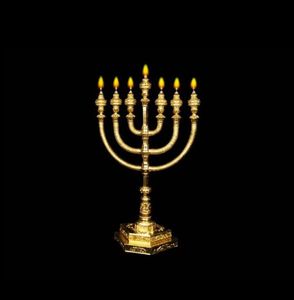 Candelabros Menorah Premium Hechos a Mano con Acabado Metálico de Alta Calidad, Ideales para la Decoración de Celebraciones Familiares de Hanukkah - Product Image 3