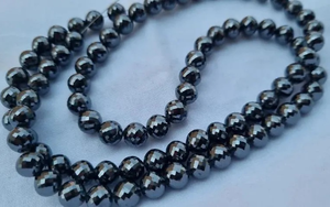 Perlas de Diamante Moissanita Negra de 6.50 MM, Corte AAA Facetado, para Joyería - Product Image 2