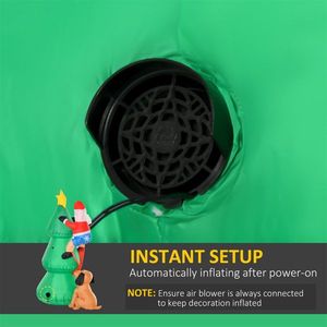 Christmas <b>Inflatable</b> Outdoor Holiday Yard Decorations Festive Christmas <b>Inflatables</b> for Premium Home Decor - Product Image 5