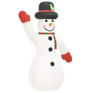 Bonhomme de neige gonflable de Noël avec lumières LED 179,1 pouces Décorations de jardin de vacances en plein air - Product Image 3