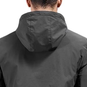 <b>Mens</b> <b>Lightweight</b> Outdoor Windbreaker Performance <b>Jacket</b> Breathable Water Resistant Sports Coat Full Zip Custom Apparel - Product Image 4