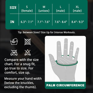 Guantes de Entrenamiento de Nuevo Diseño para Hombre y Mujer, Antideslizantes, con Correa de Soporte para la Muñeca, Agarre Superior en la Palma, para Ciclismo y Deportes - Product Image 6