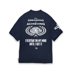 T-shirts Homme Oversize Personnalisés avec Logo, 250 g/m², Épaules Tombantes, 100% Coton Peigné Lourd, Idéaux pour la Gym - Product Image 4