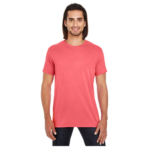 T-shirt décontracté pour homme, tissu en coton mélangé doux, coupe classique, confortable, style moderne pour tous les jours - Product Image 4
