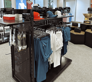 Double-Sided Freestanding Heavy Duty Metal Powder Coated Retail <b>Display</b> <b>Rack</b> Easy Assembly Store <b>Display</b> Stand OEM Vietnam ADONG - Product Image 2