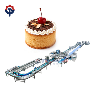 Línea de Producción de Pasteles Tipo Twinkies con Relleno de Crema, Controlada por PLC de TG Machine, Juego Completo - Product Image 1