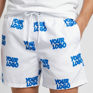 Shorts de bain décontractés pour hommes, imprimés par sublimation, séchage rapide, respirants, taille élastique, pour la plage, le fitness et la natation - Product Image 2