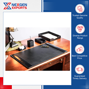 Ensemble de bureau en cuir PU écologique de qualité supérieure, disponible en grande quantité, organisateur de papeterie, prix fiable - Product Image 6