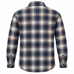 Chemise habillée pour homme en gros, chemise de travail formelle à manches longues boutonnée, couleur unie, personnalisable - Product Image 2
