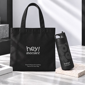 Bolsa de Tela de Algodón Personalizada con Botella Deportiva de 500ml, Set de Regalo con Logotipo para Regalos Corporativos, Kit de Bienvenida para Empleados, Venta al Por Mayor, MOQ Bajo - Product Image 2