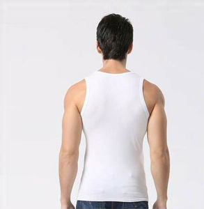 Gym Men Tank <b>Top</b> Customized Solid Color Quick Dry Breathable Men Tank <b>Top</b> Men's Sleeveless Slim Fit Tank <b>Top</b> Summer T-shirt - Product Image 6