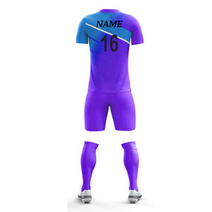 Tenue de football pour club, tailles jeunes, vêtements de sport, maillot athlétique avec short, ensemble de maillot de football entièrement personnalisé pour adulte - Product Image 6
