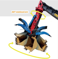 Brazo giratorio para excavadora, brazo giratorio con martillo hidráulico suministrado directamente por el fabricante