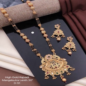 Mangalsutra de qualité supérieure pour mariage et fête du fournisseur et exportateur indien disponible au prix de gros - Product Image 6