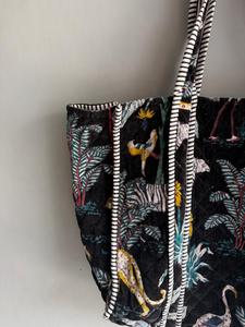 Sac à bandoulière matelassé pour femme, sac fourre-tout imprimé, sac à main à bandoulière rayée, sac de transport décontracté pour usage quotidien, cadeau pour elle - Product Image 2