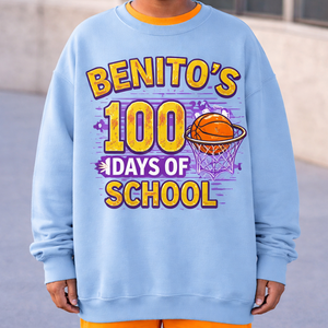 Sudadera de Fútbol Americano Extra Grande Inspirada en el Baloncesto, Diseño OEM |   Corte Holgado de 450 GSM |   Fabricante de Ropa Deportiva Urbana Vintage - Product Image 2