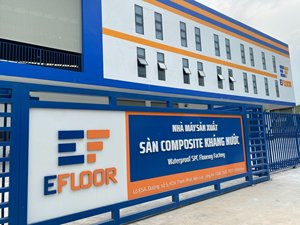 EFLOOR 5mm de espesor PVC Vinilo SPC Interior Oficina Plástico Pisos Diseño moderno Impermeable Solución gráfica por fabricante - Product Image 6