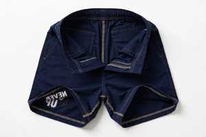 Shorts décontractés pour hommes en polyester respirant avec imprimé en relief « Never Give Up », taille mi-haute à cordon de serrage - Product Image 4