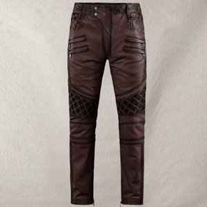 Leather Pants <b>Men</b> Low Price Best-selling Direct Factory Stock Waterproof Casual Autumn Midweight Anti-wrinkle - Product Image 1