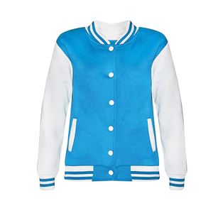 High Quality Custom Wool Varsity <b>Winter</b> <b>Jacket</b> with Embroidered Logo Stand Collar <b>Winter</b> Training Wear-Wholesale - Product Image 3